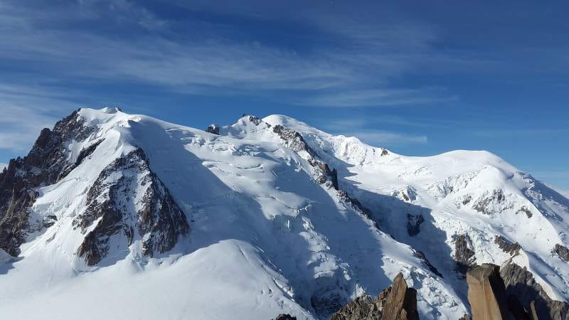 mont blanc french alps
