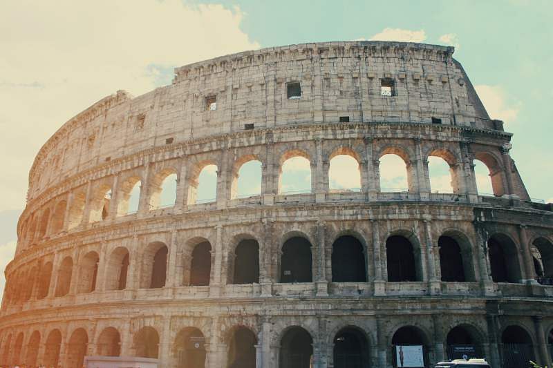 Colosseum rome italy