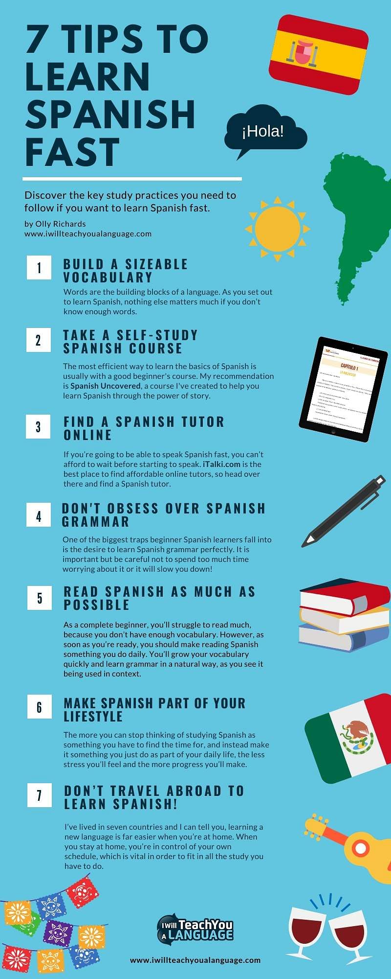 Partnership International - Do you want to speak Spanish? 🇪🇦️💃 Do you  want to know how to learn fast? Take a look at our best 5 Tips! 🤗