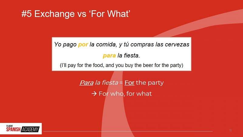 Por Vs Para In Spanish A Comprehensive Guide For Spanish Learners