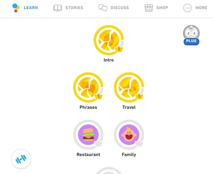 How many leagues are there in Duolingo?